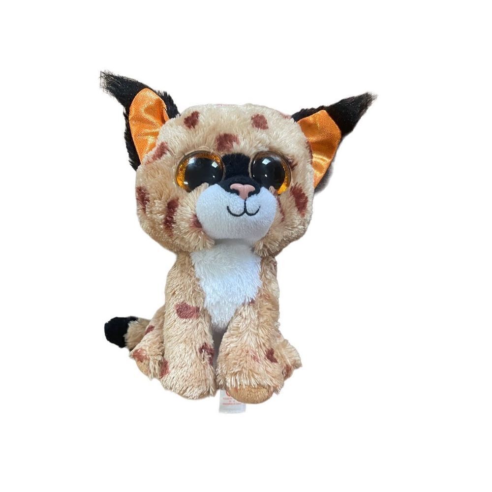 Ty Beanie Boo Buckwheat Small Plush
6” Glitter Eyes‎ Lynx no tag